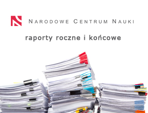 NCN raporty roczne i końcowe logo