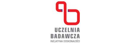 Logo Uczelnia Badawcza - Inicjatywa Doskonałości